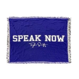 Taylor Swift Woven Speak Now Blanket BNWOT